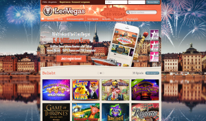 Leo Vegas Casino Screenshot